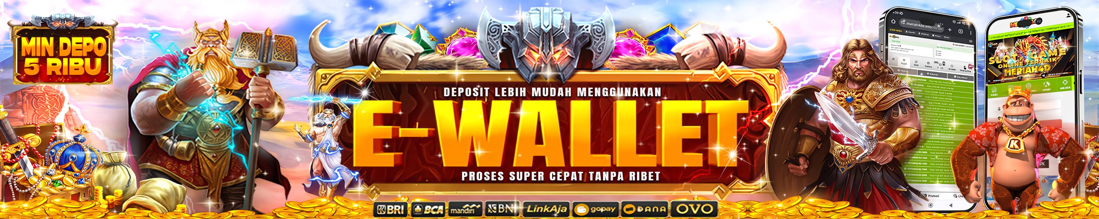 BANNER E-WALLET MERIAH4D